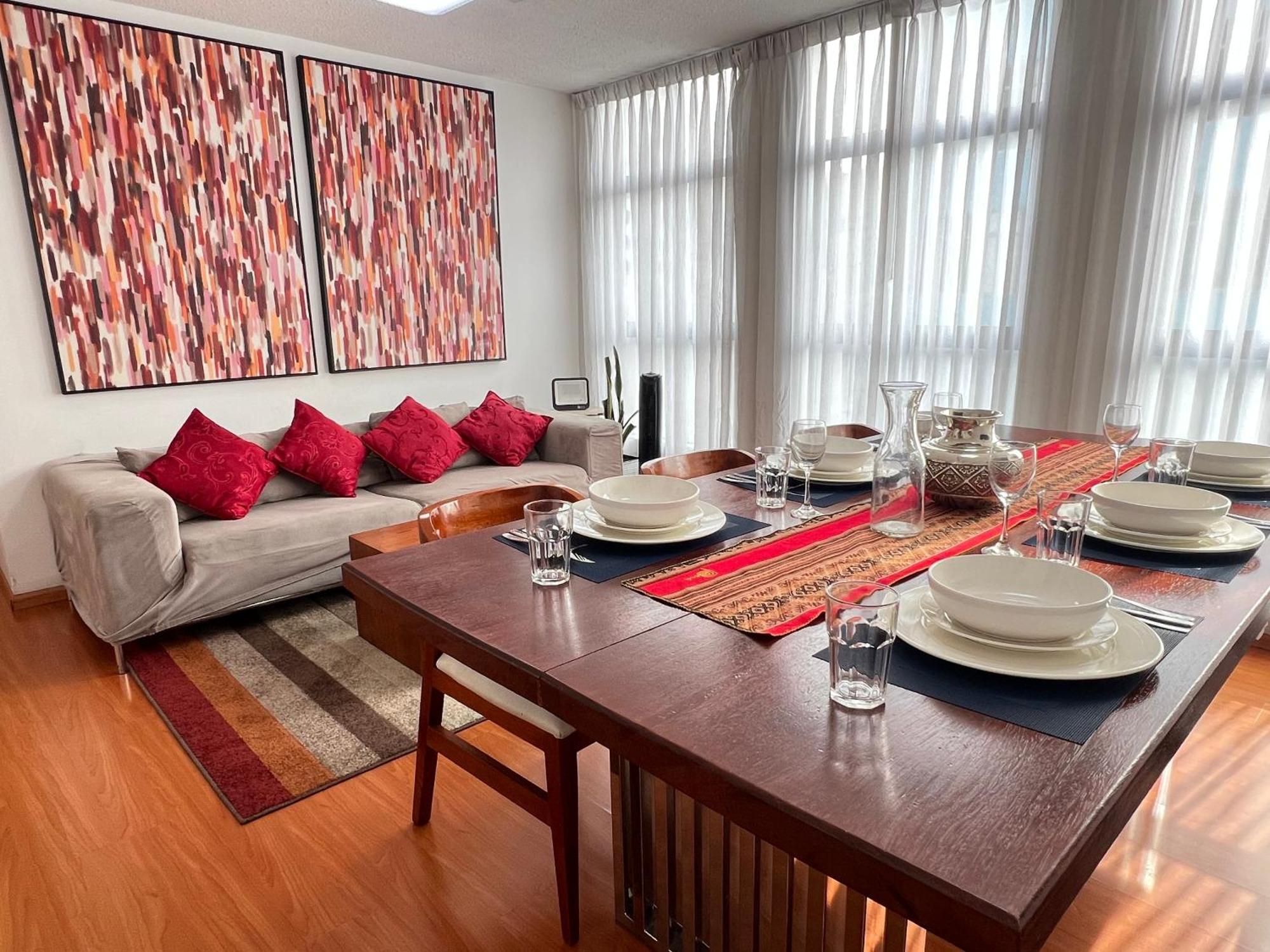 Exclusivo Dpto Moderno En El Corazon De Lima Con Wifi Ultra Rapido Apartment Exterior foto