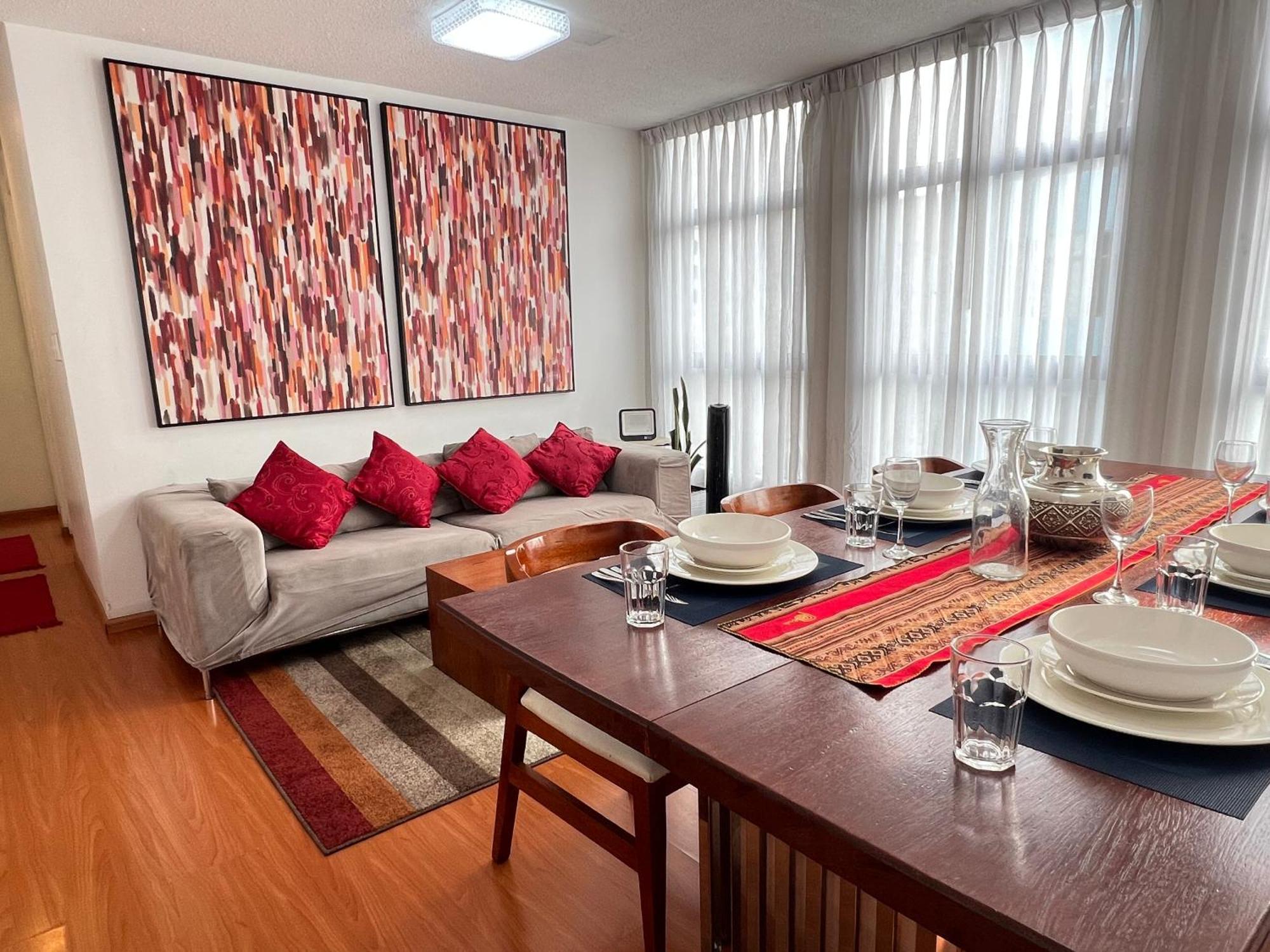Exclusivo Dpto Moderno En El Corazon De Lima Con Wifi Ultra Rapido Apartment Exterior foto