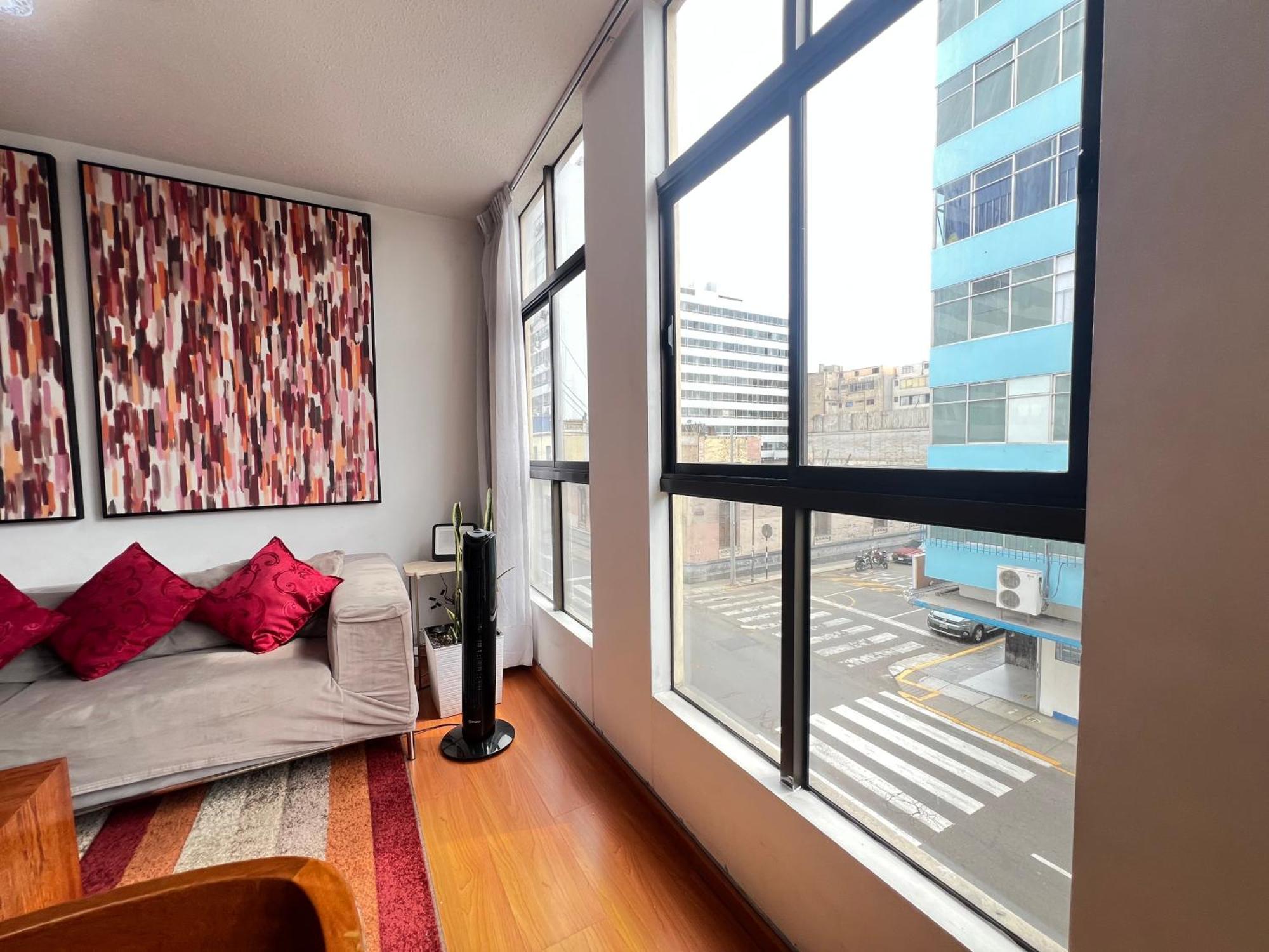 Exclusivo Dpto Moderno En El Corazon De Lima Con Wifi Ultra Rapido Apartment Exterior foto