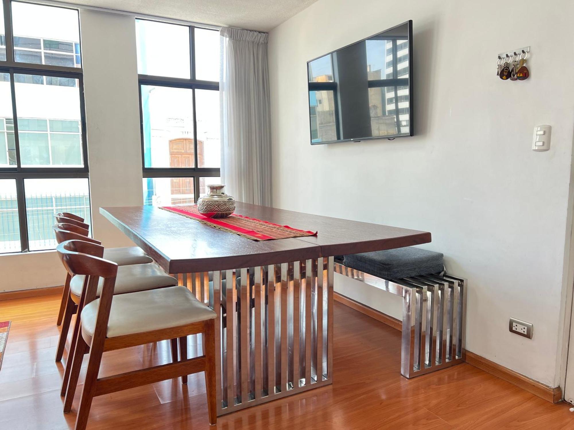 Exclusivo Dpto Moderno En El Corazon De Lima Con Wifi Ultra Rapido Apartment Exterior foto